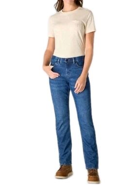 Carhartt Womens Jeans Rugged Flex Loose Fit Size 12 Grunge Utility Western Work